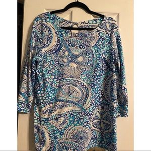 EUC Lilly Pulitzer Waverly Top Size Large